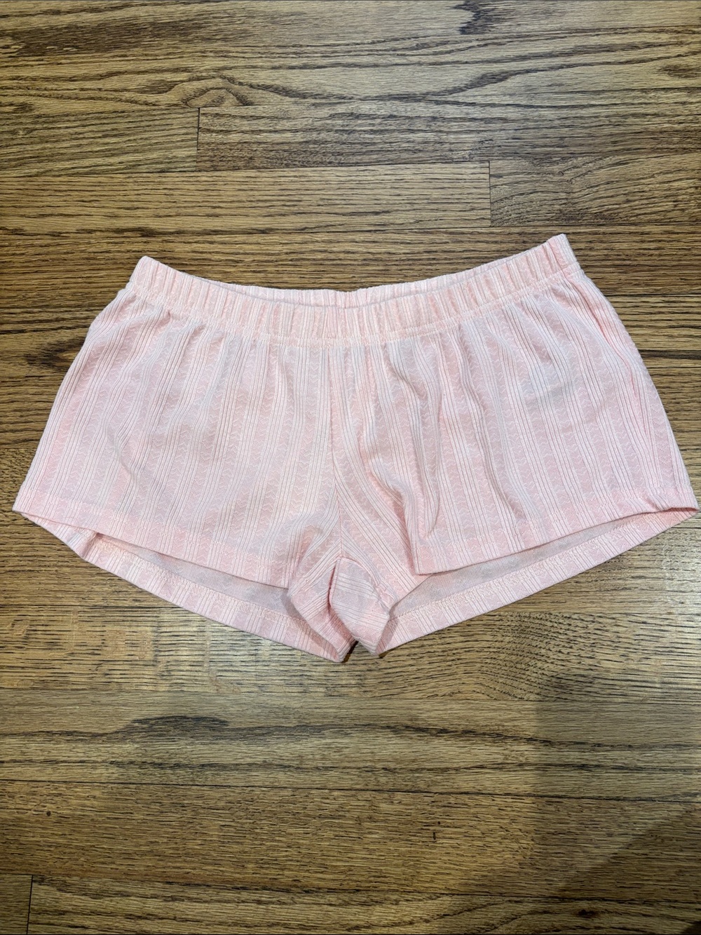Edikted Women’s Lightweight Pink Sleep Shorts with Elastic Waist